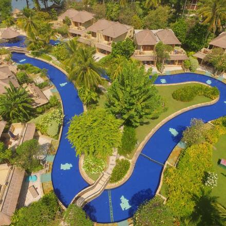 Aerial View - Pool Villa Club