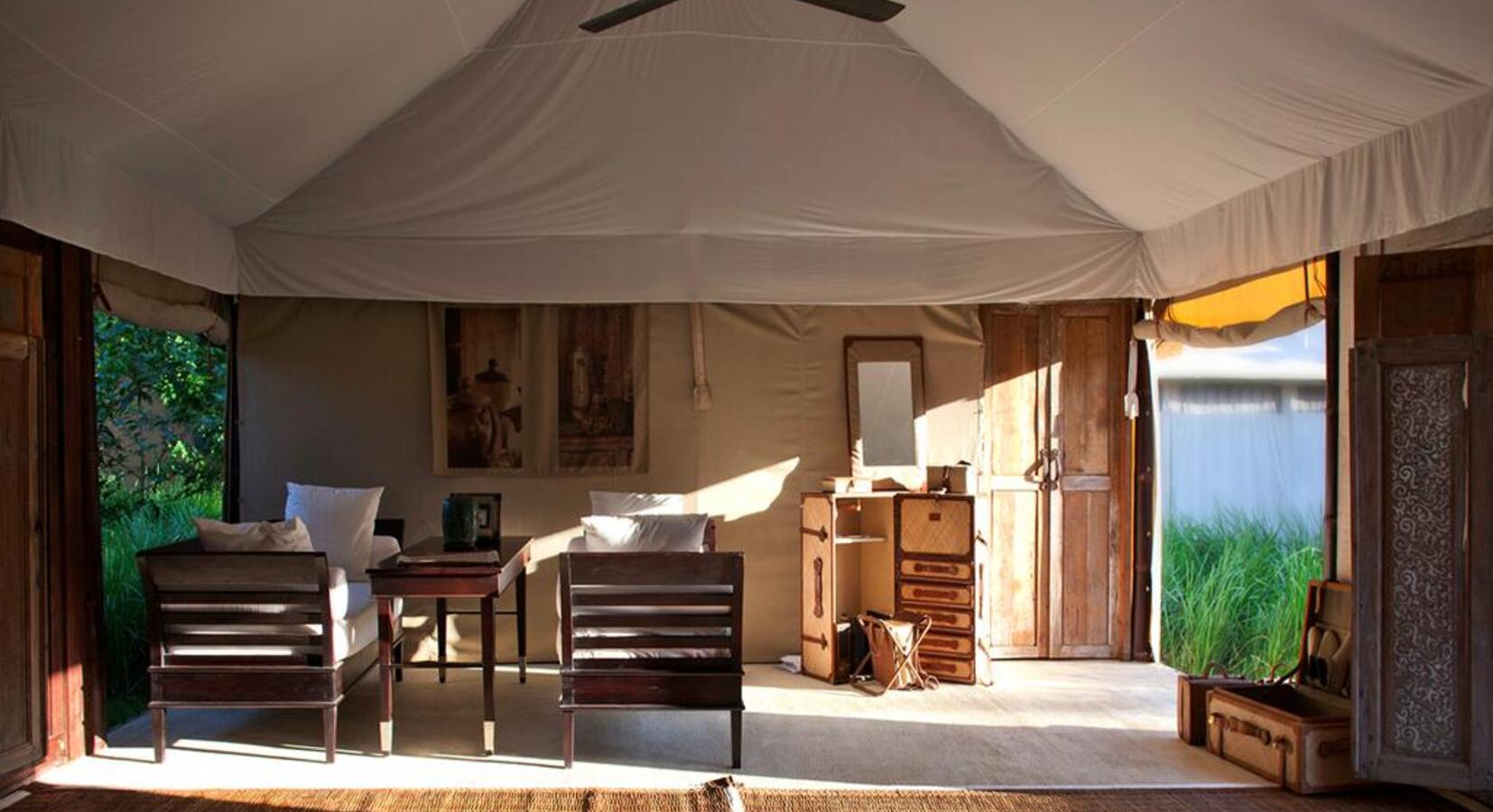 Tent Interior