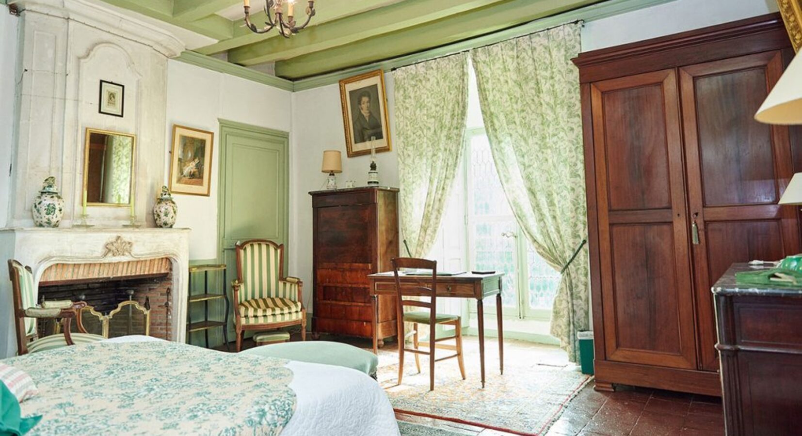 Green Bedroom