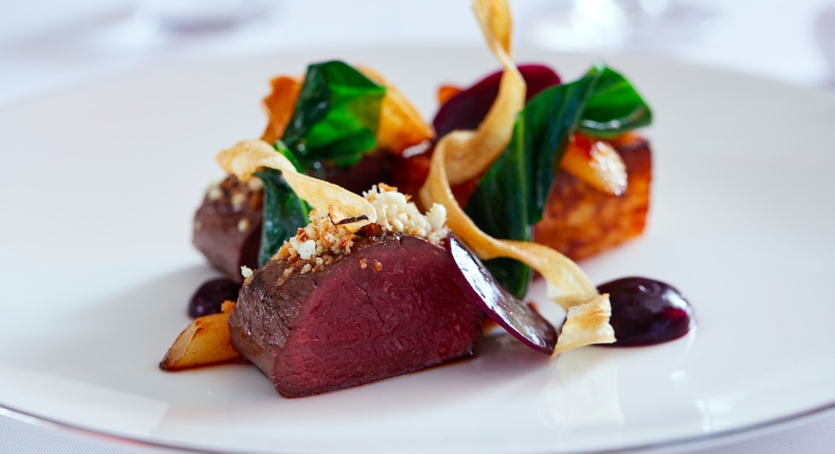 Saddle of venison