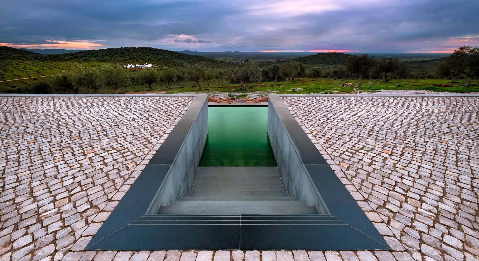 Beautiful Views Over Olive Groves