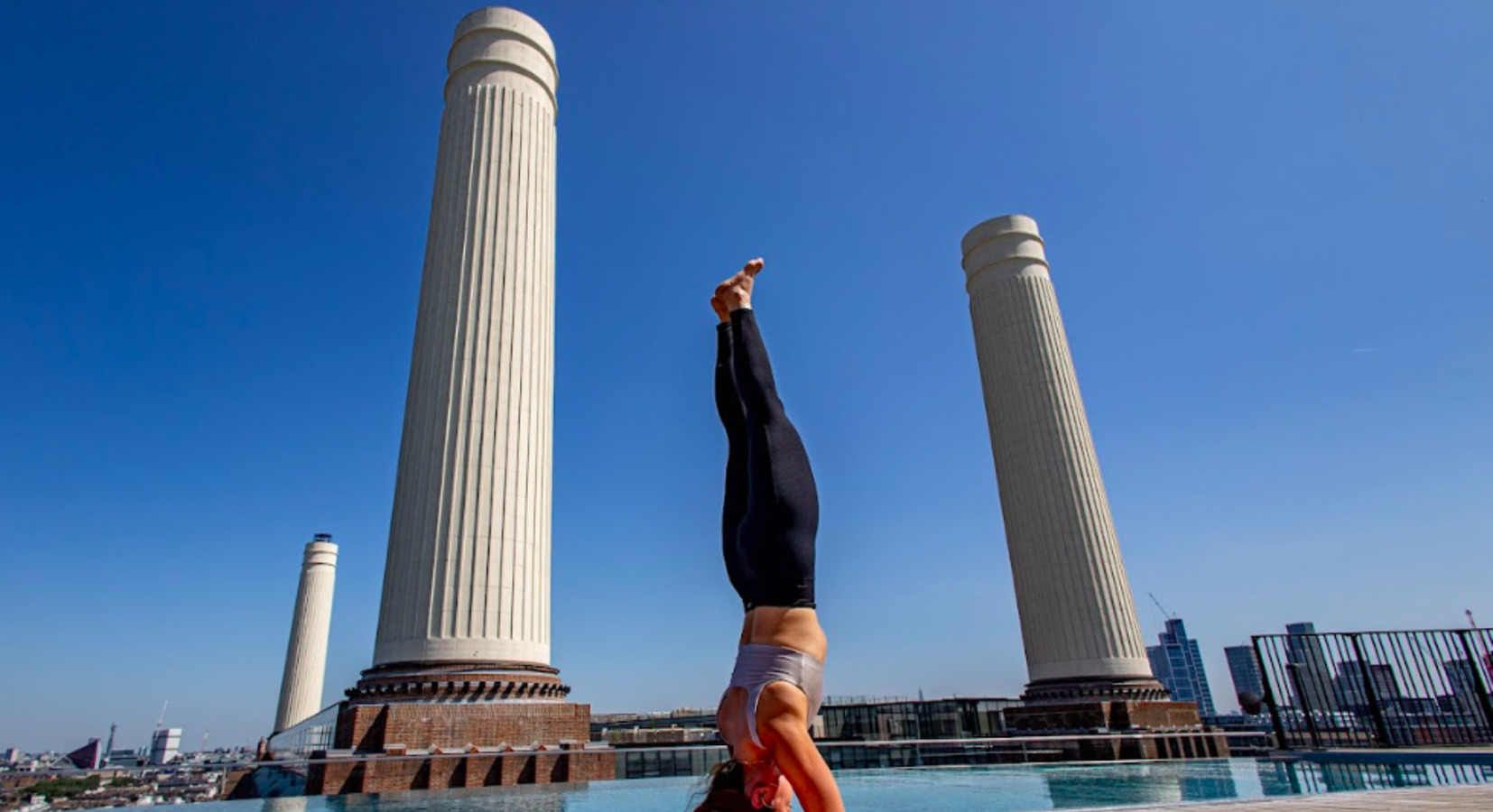 Roof top Yoga