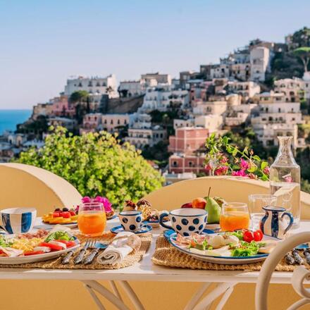 Breakfast on your private terrace