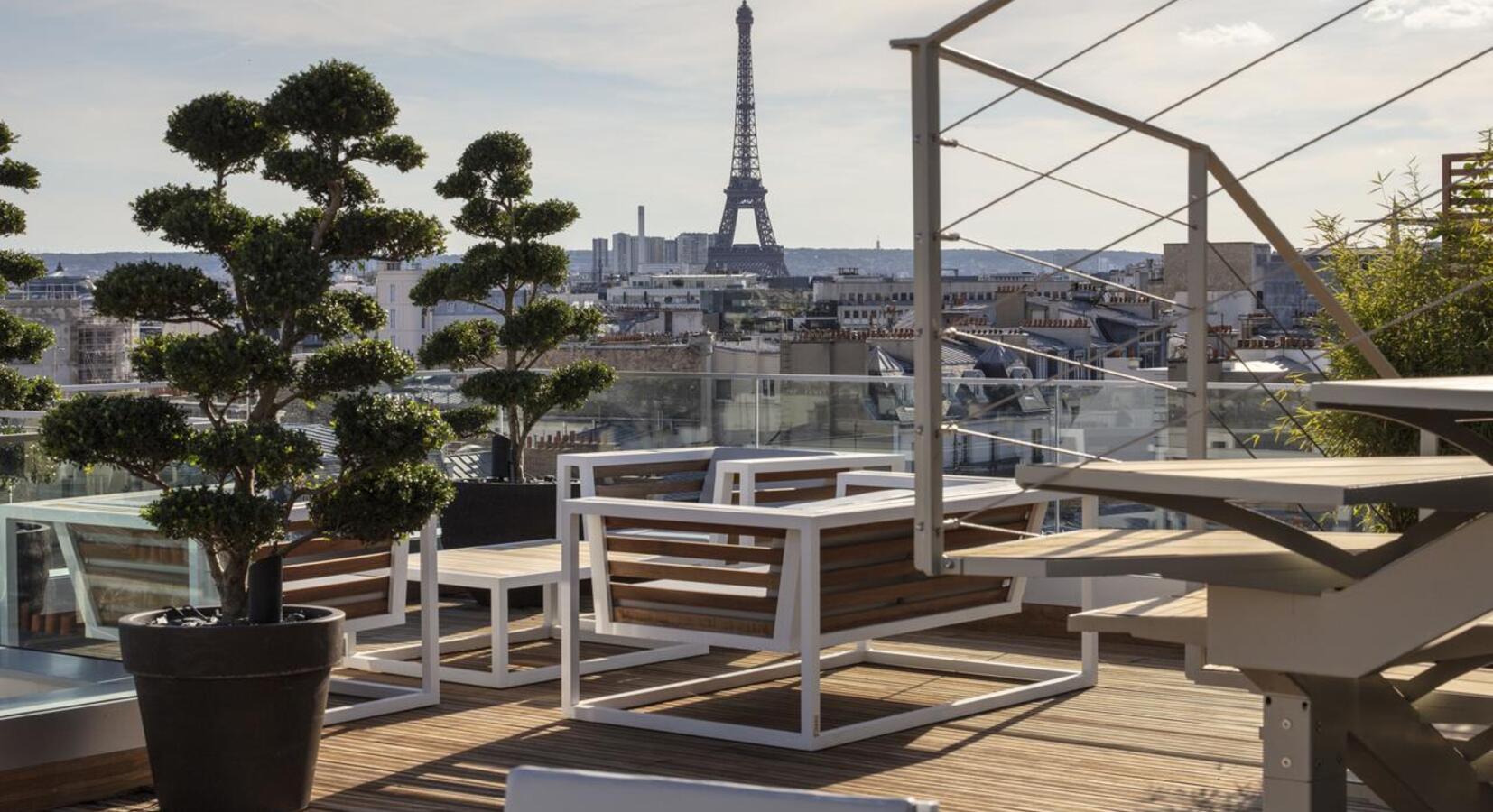 Haussmann Suite with roof terrace