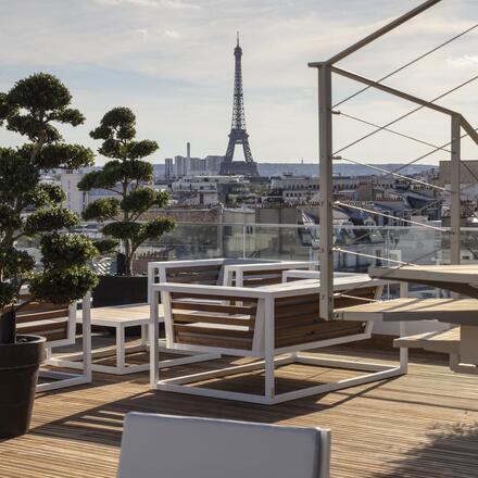 Haussmann Suite with roof terrace