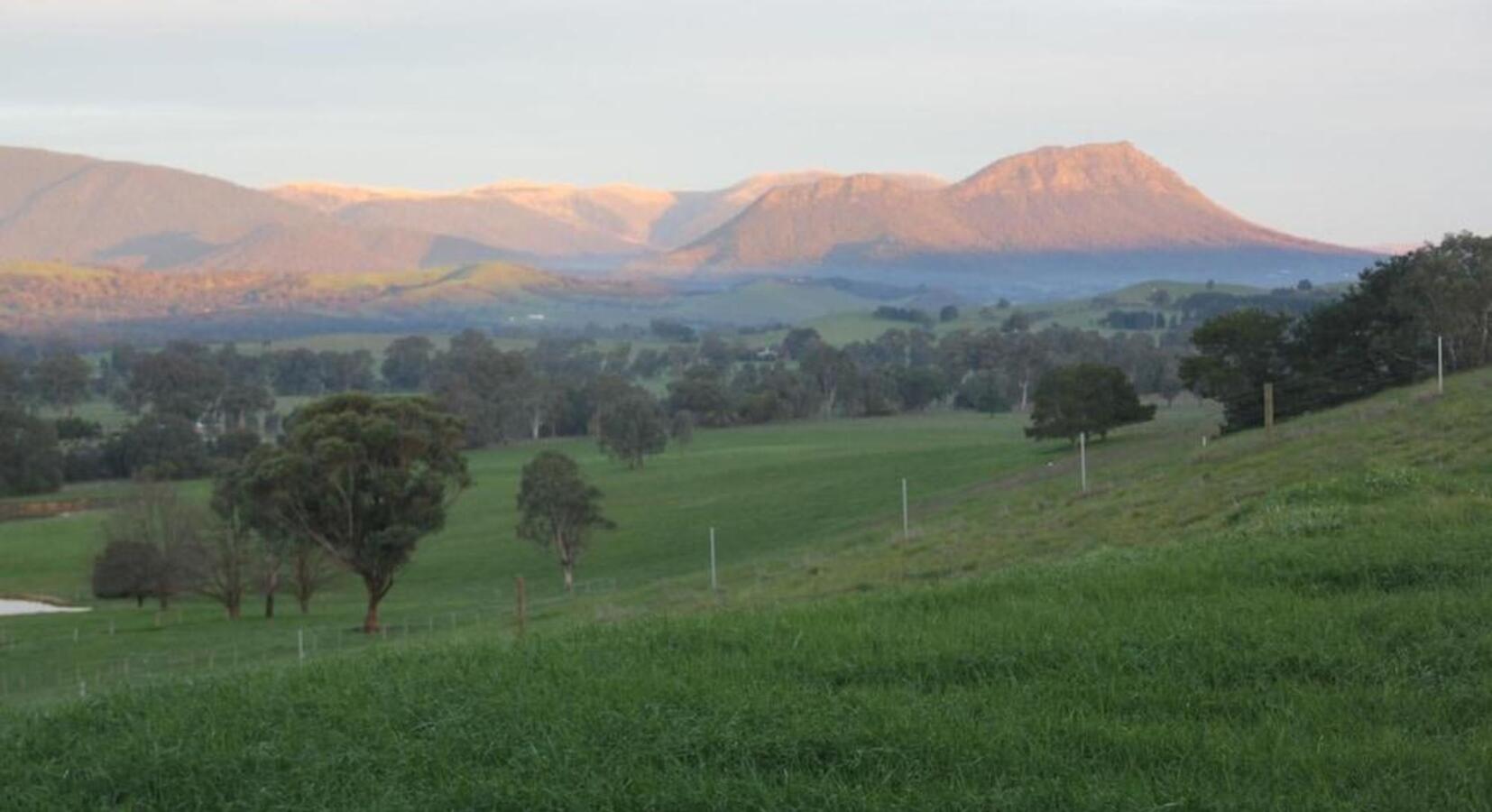 View over the Blue & Cathedral Ranges