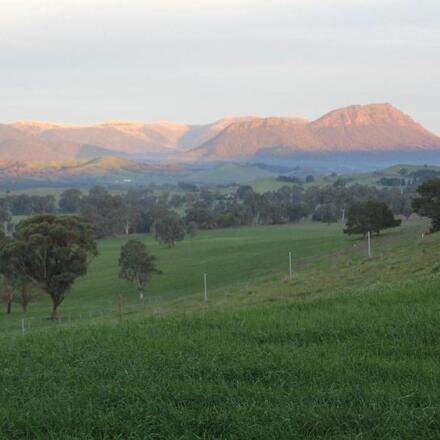 View over the Blue & Cathedral Ranges