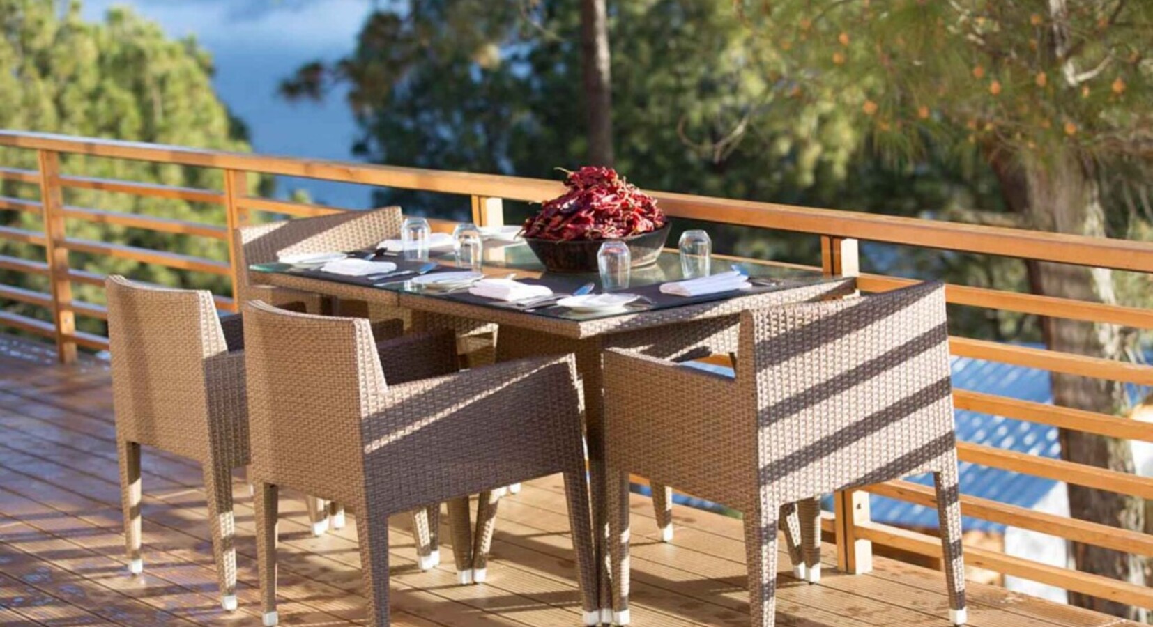 Terrace dining