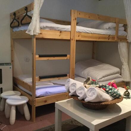 Private room with two bunks