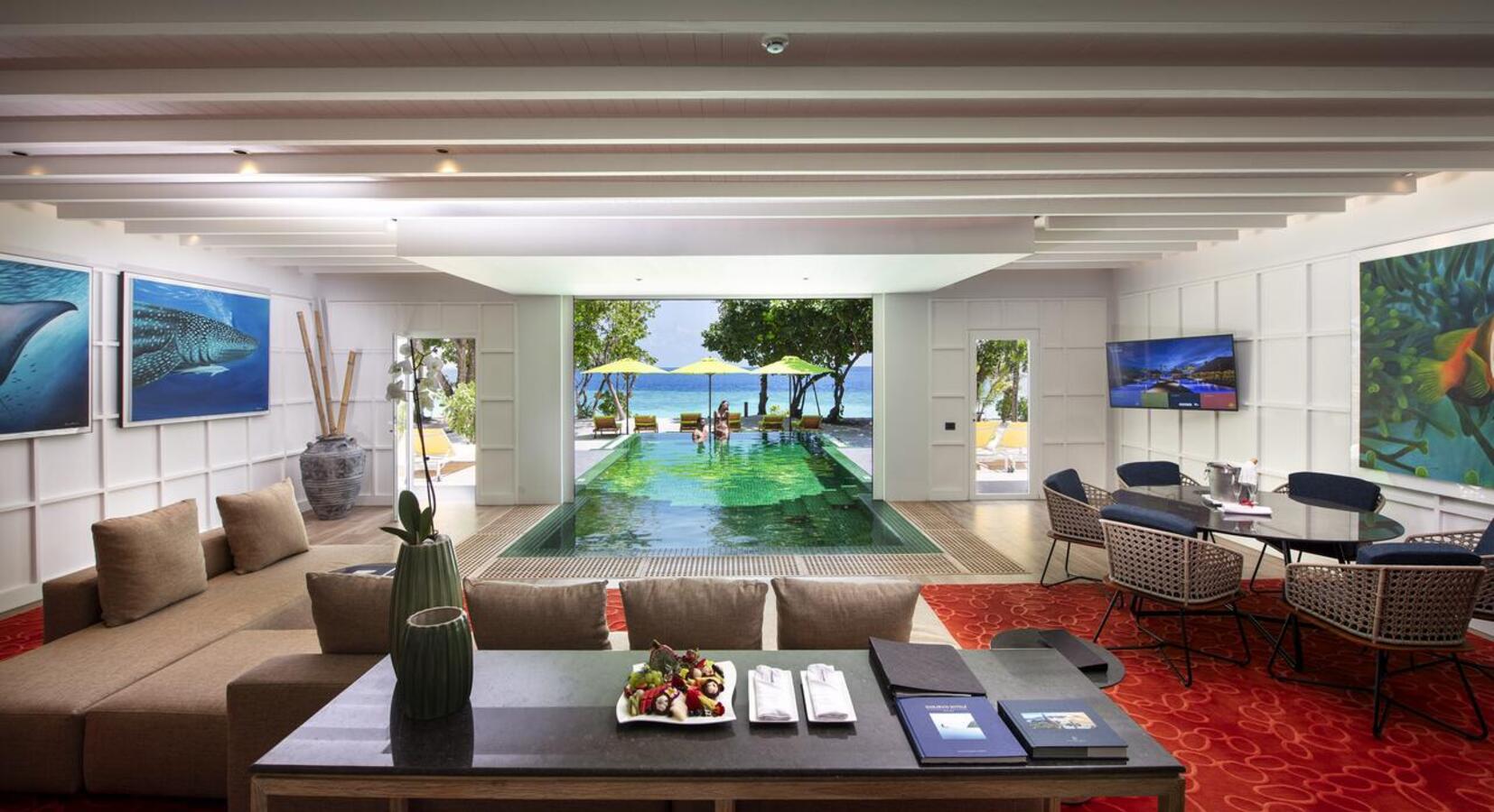 Beach Villa Open Plan Room