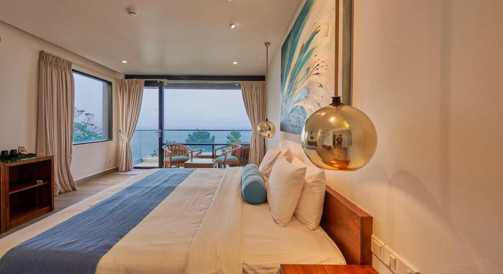 Double Bedroom with Sea Views