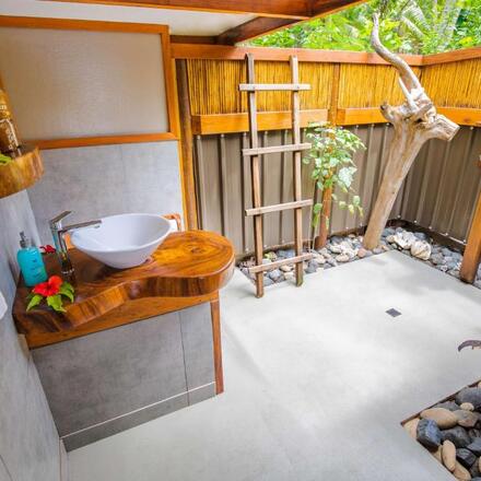 Bathroom with Outdoor Shower