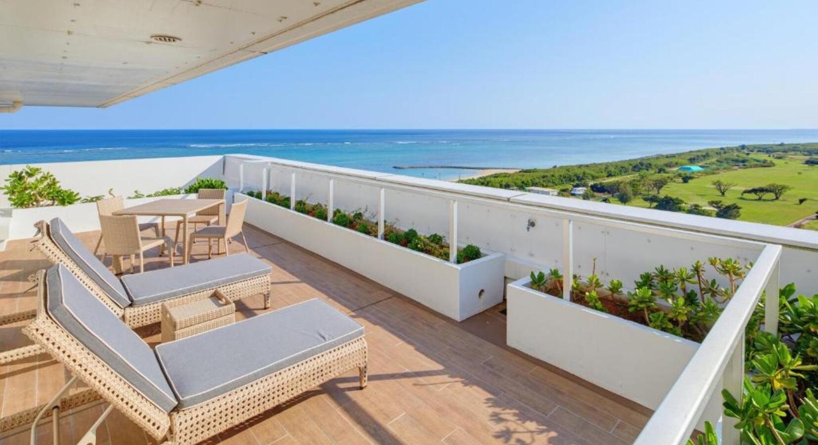 Balcony with Ocean Views