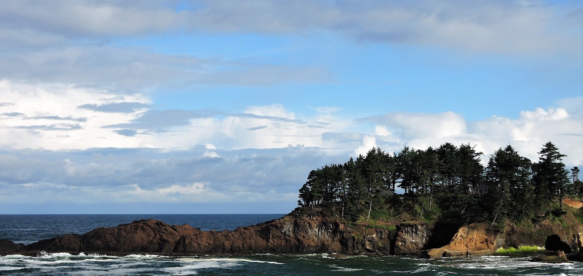 Foto von Depoe Bay