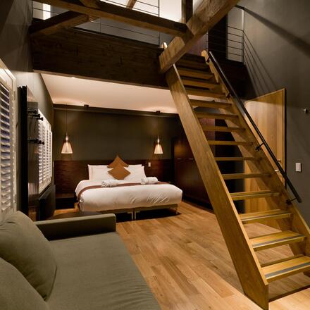 Guest Room with mezzanine