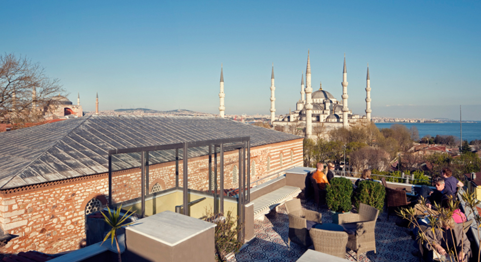 Roof terrace