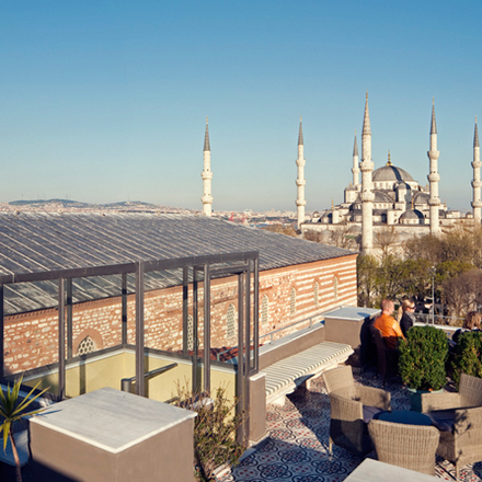 Roof terrace