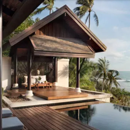 Seaview pool villa