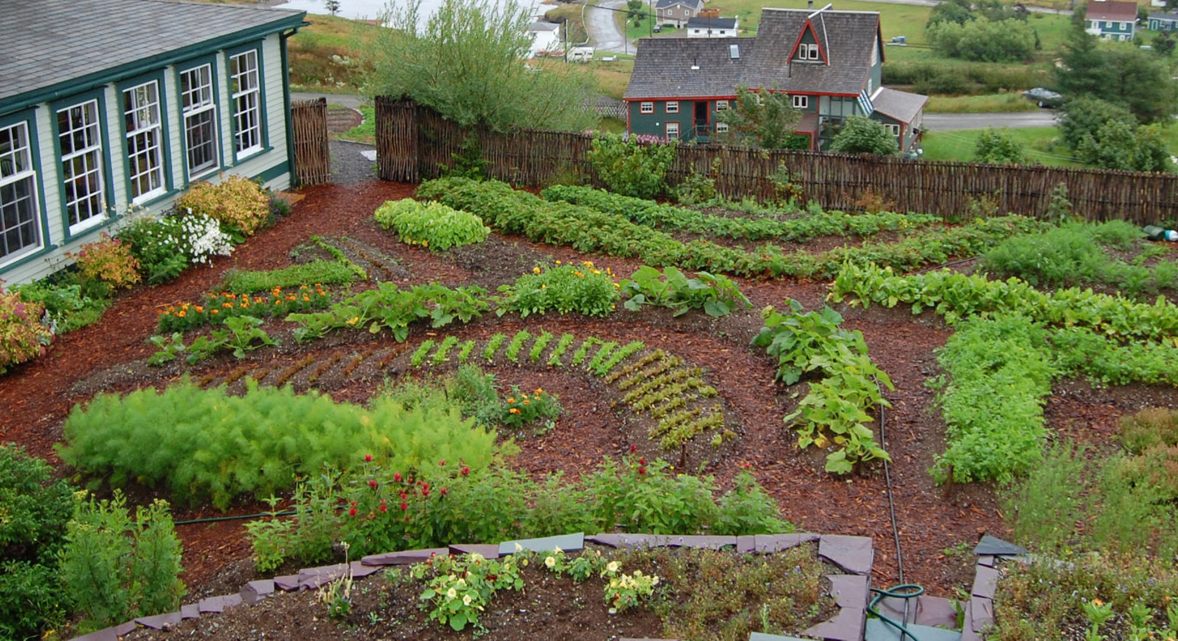 Hotel garden