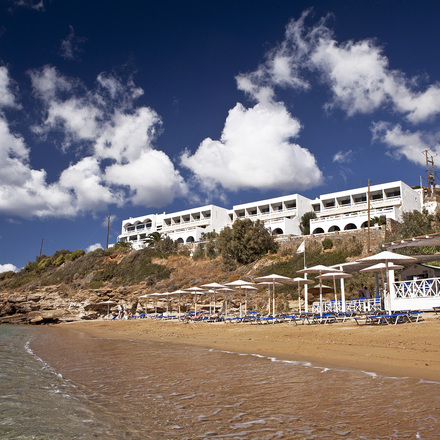 Hotel and beach