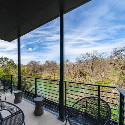 Guestroom balcony