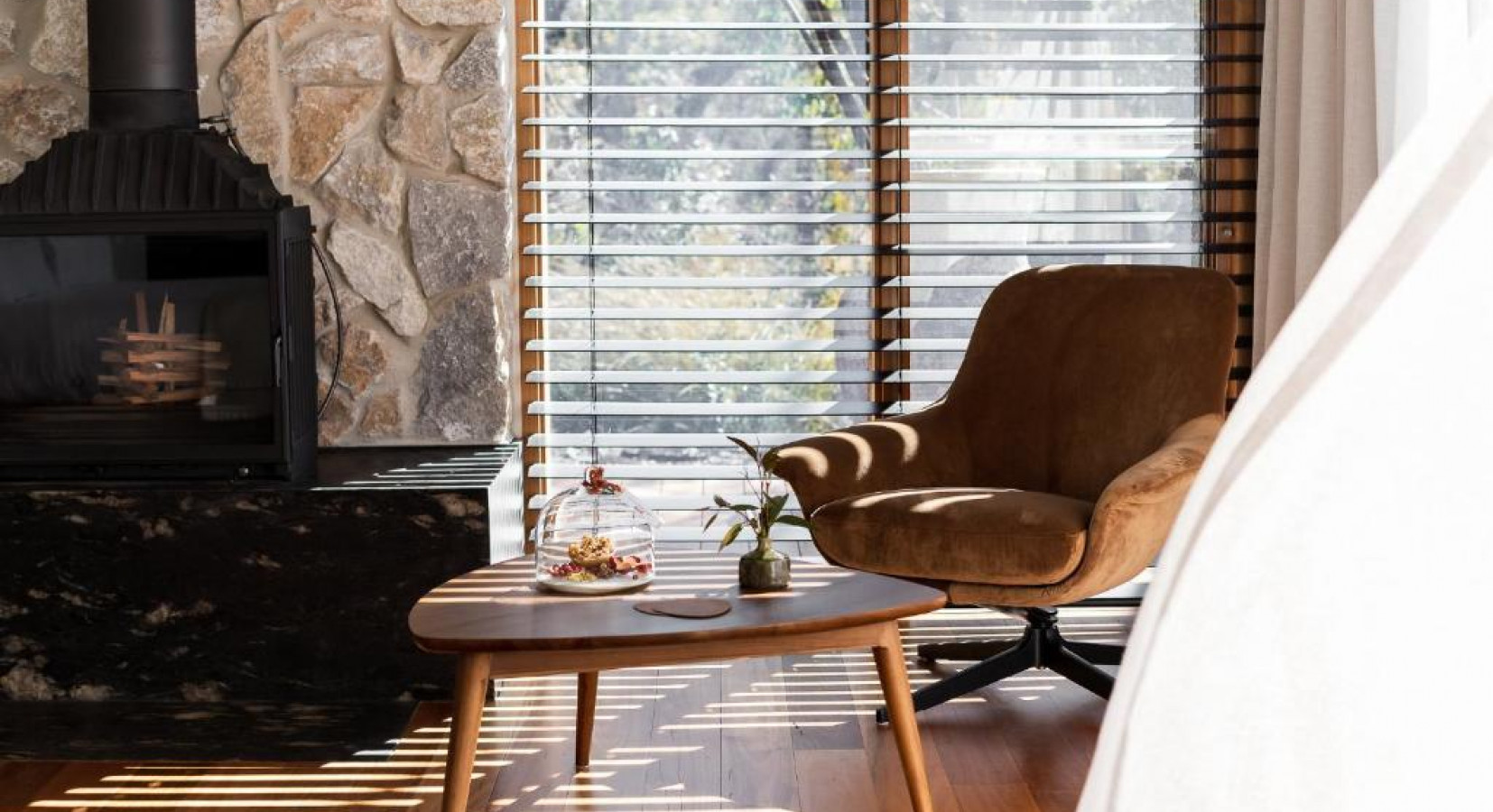 Sitting Room with Wood Burning Stove