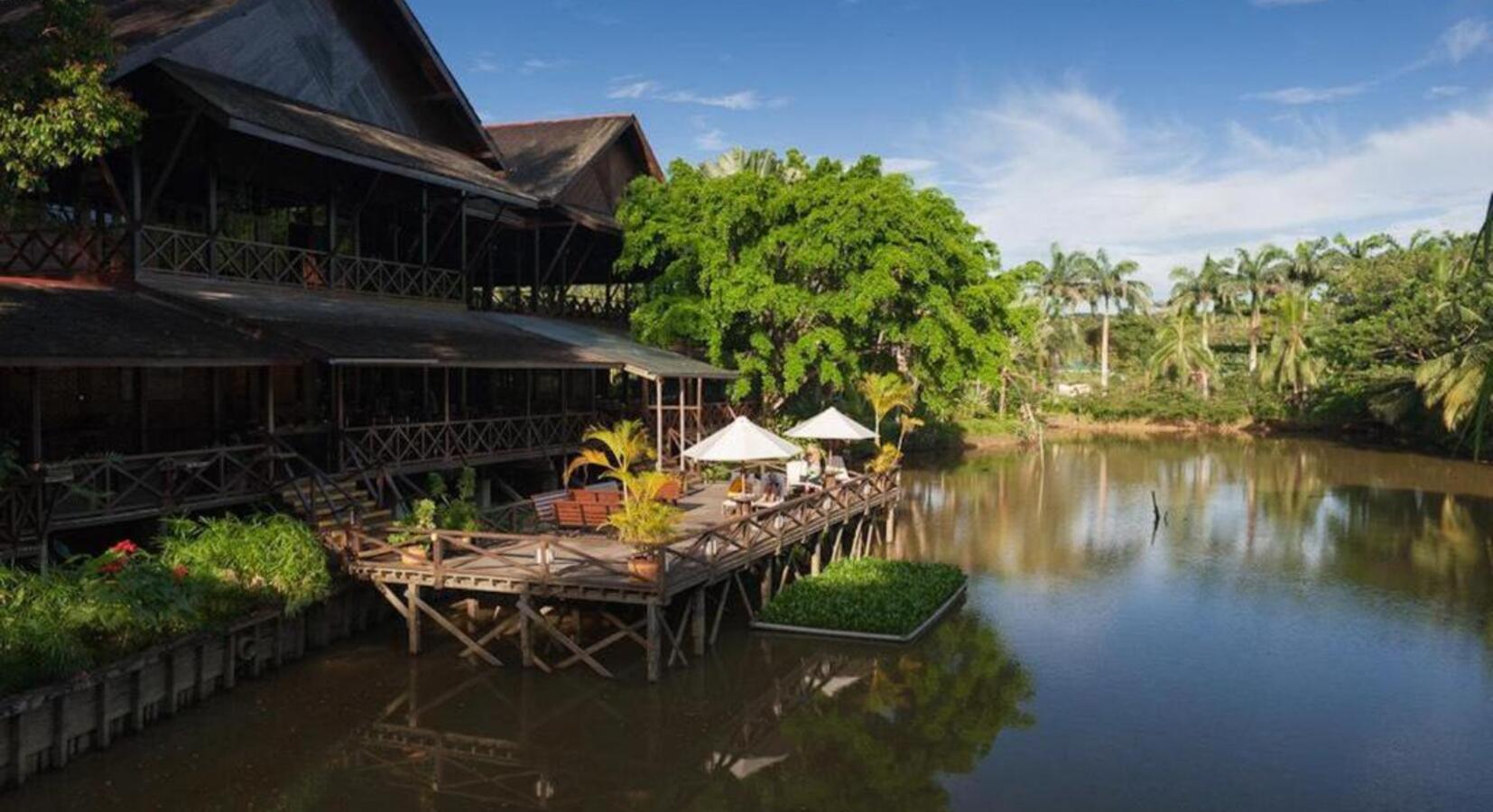 Terrace and Main Lodge