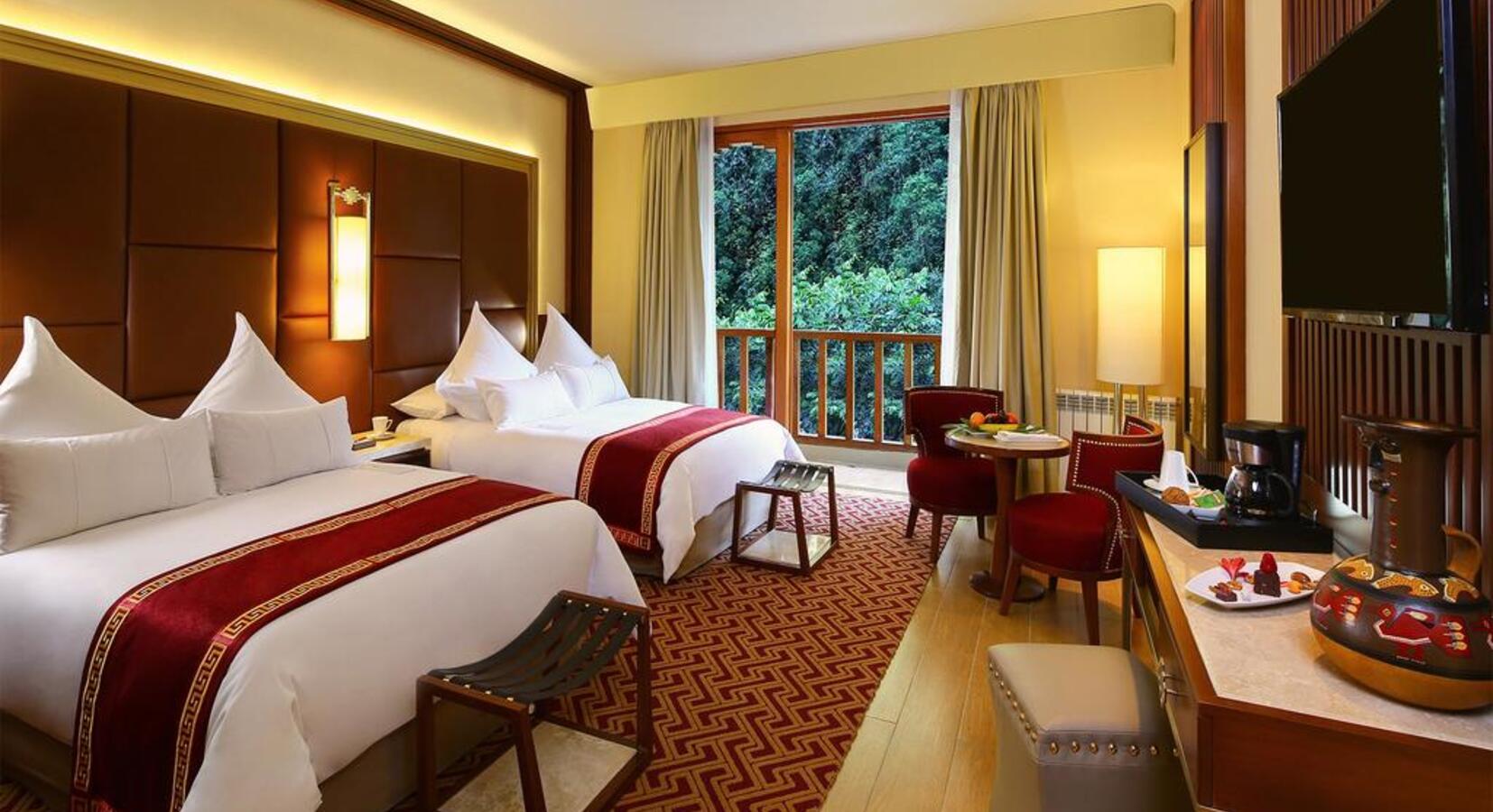 Deluxe or twin room with garden view