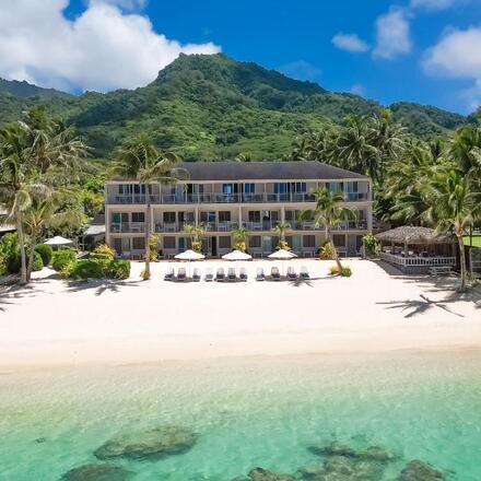 Hotel Viewed from the Sea