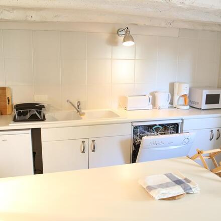 Private cottage - kitchen area