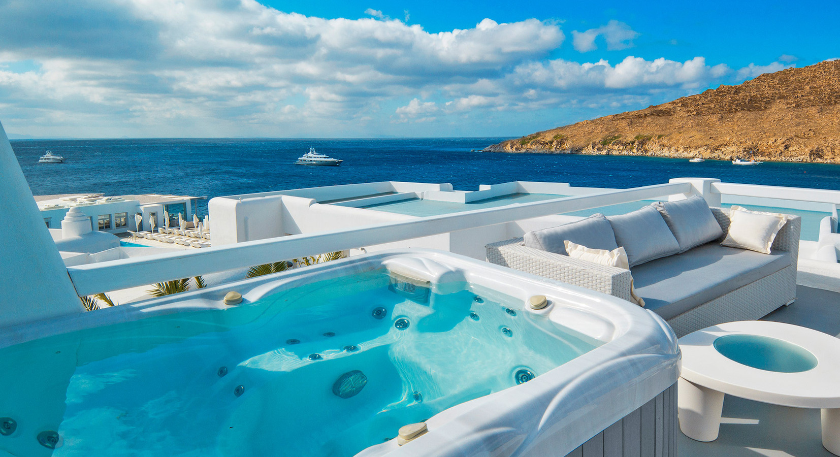 Suite private jacuzzi 