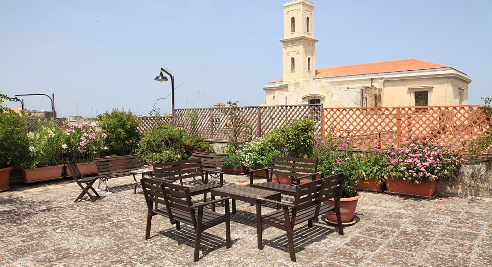 Roof terrace