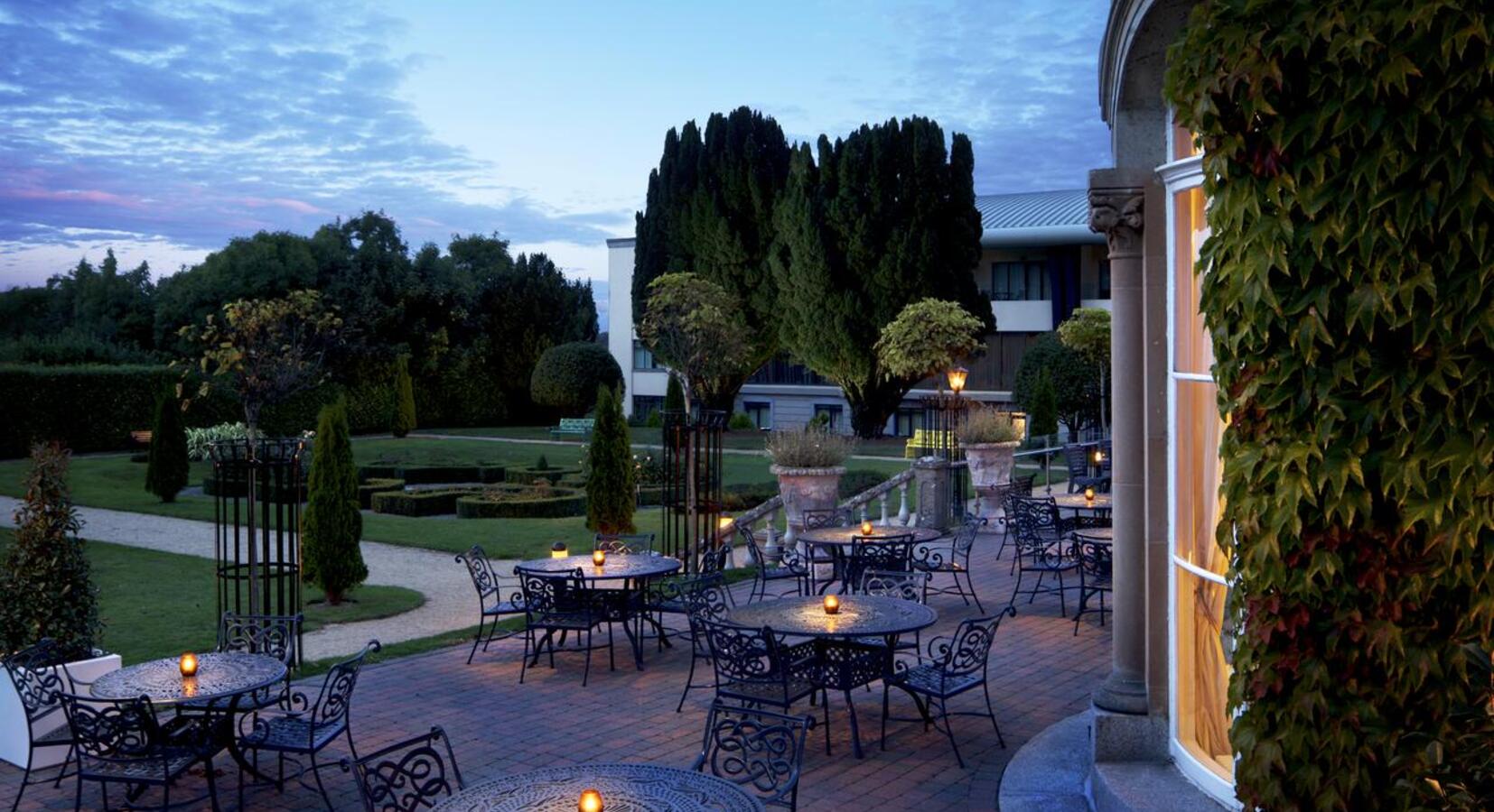 Hotel sit-out terrace