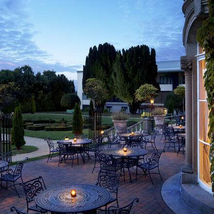 Hotel sit-out terrace