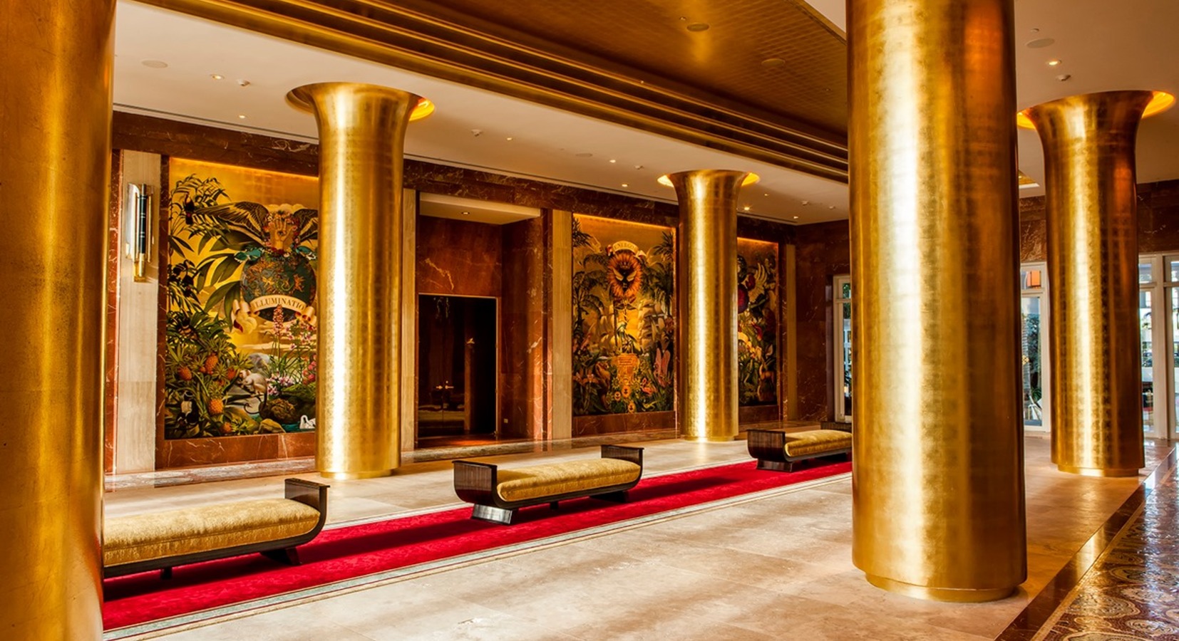 Gilded Interior Design and Art Installations