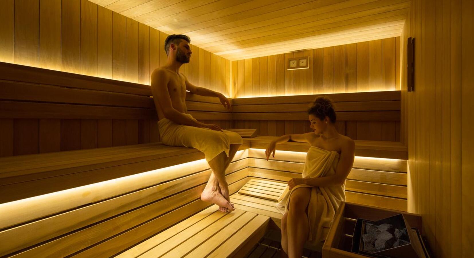 Hotel sauna