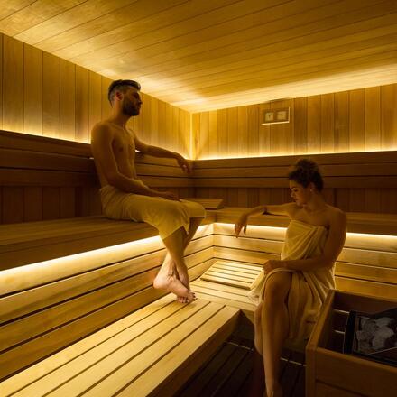 Hotel sauna