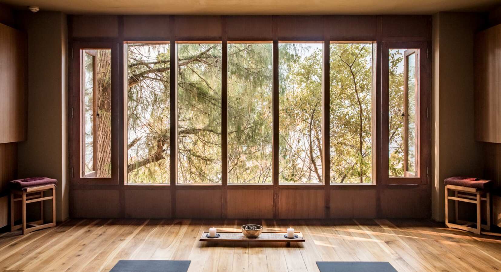 Hotel yoga studio