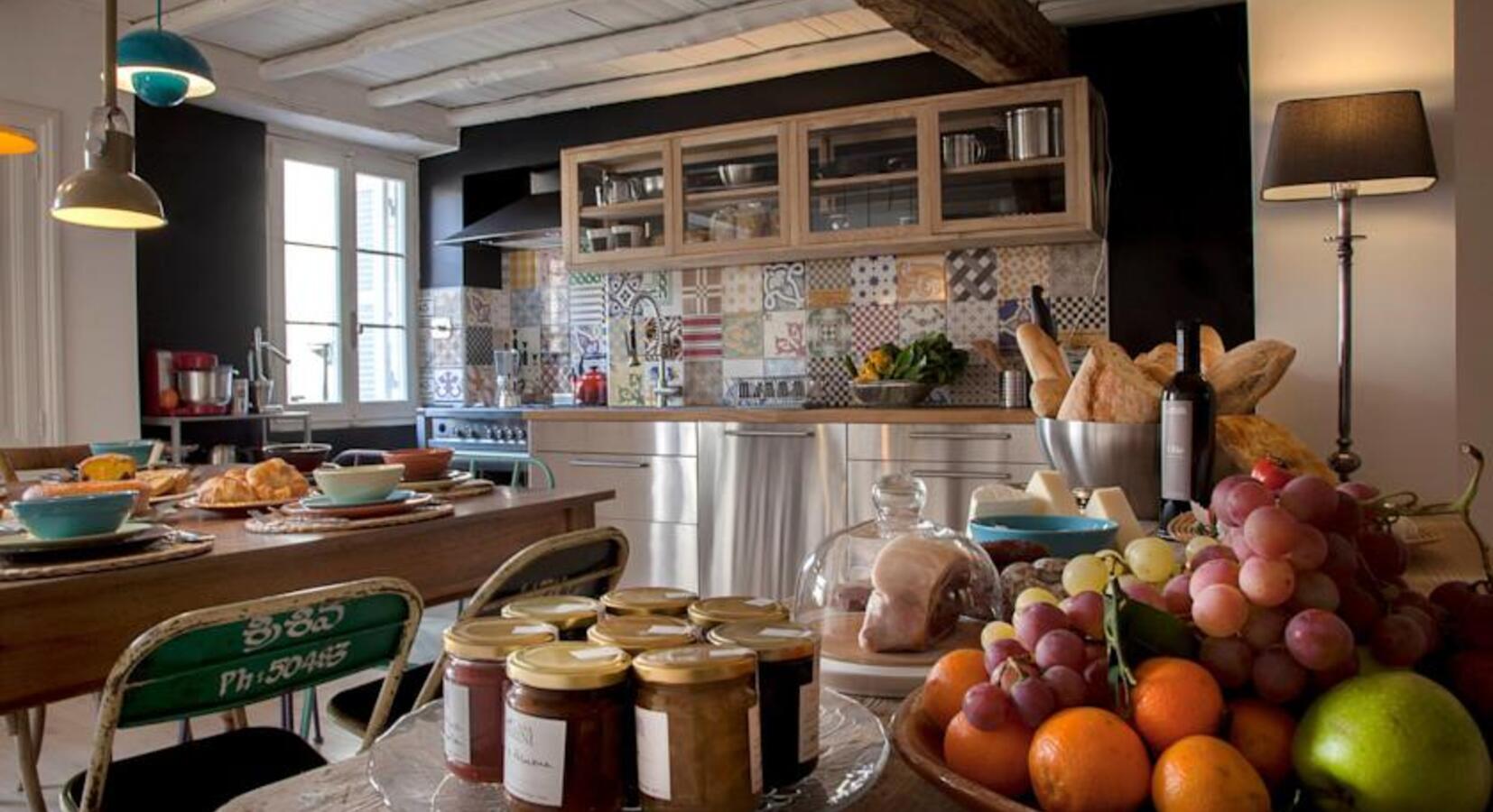 Dining Area and Kitchen 