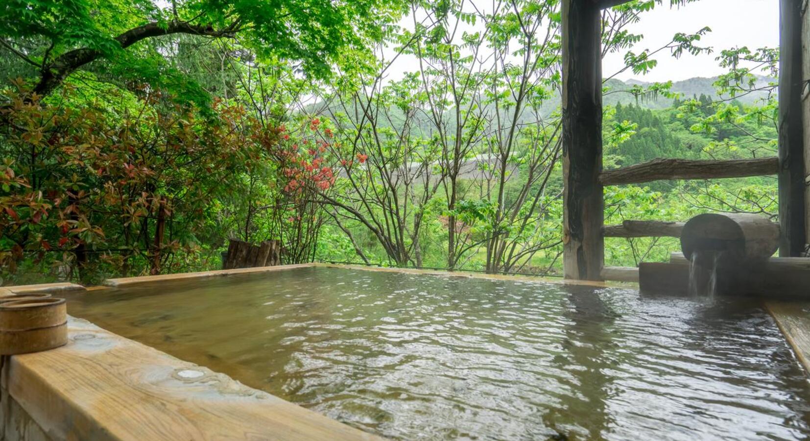 Hotel hot spring bath