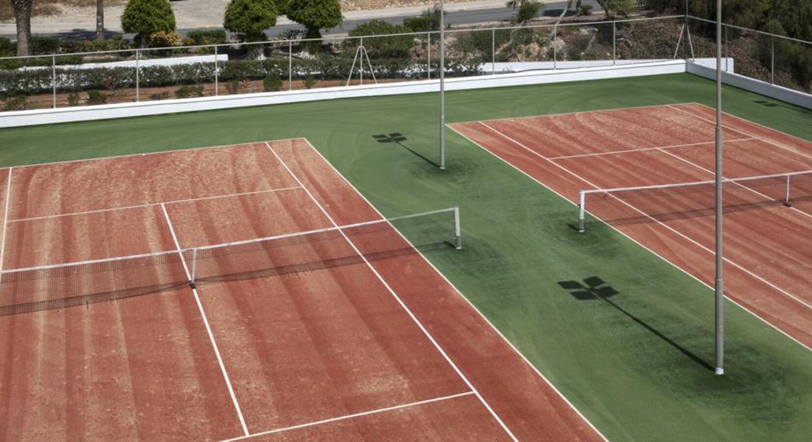 Tennis courts