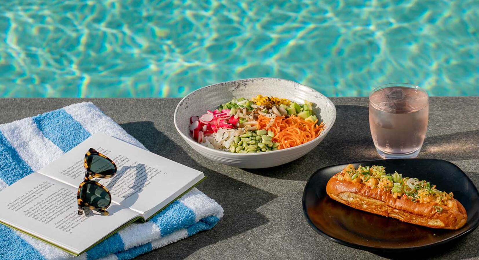 Food by the Pool