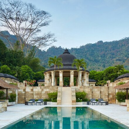 Pool with Domed Pavilion 