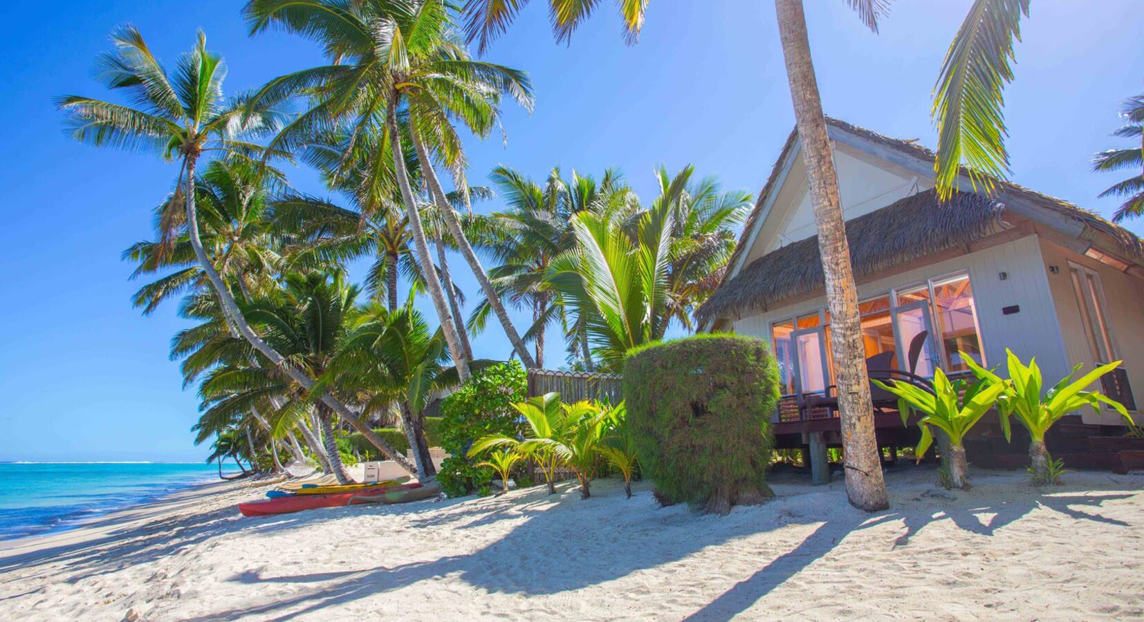 bungalow on the beach