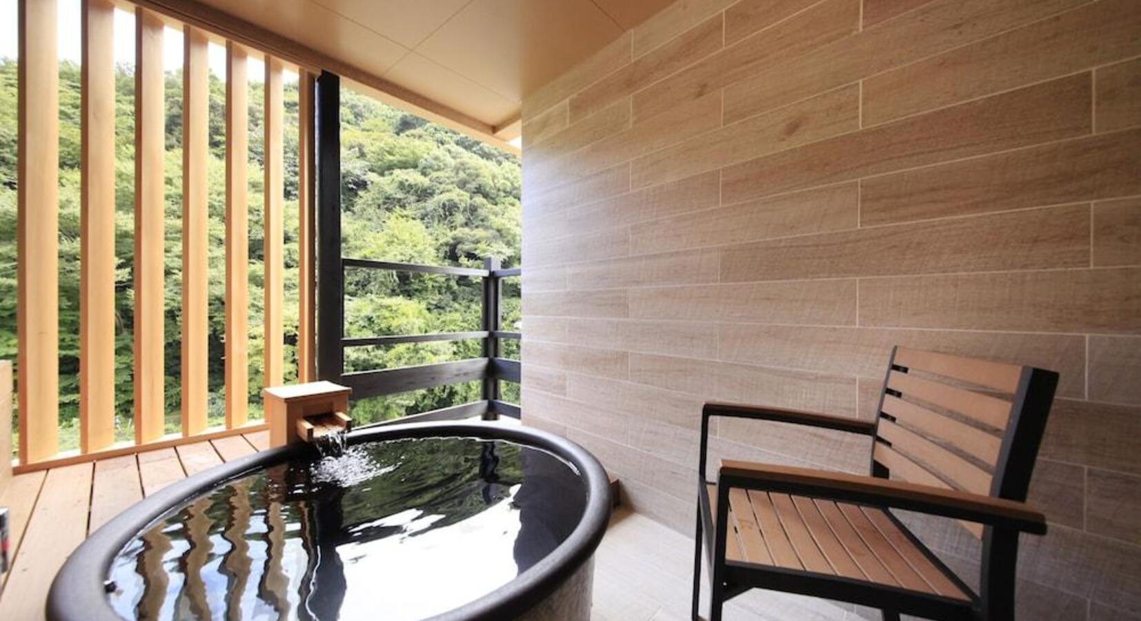 Bedroom balcony and bath