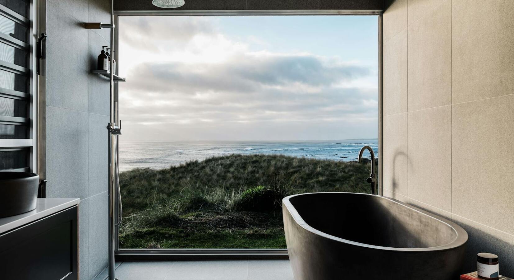 Bath with a view