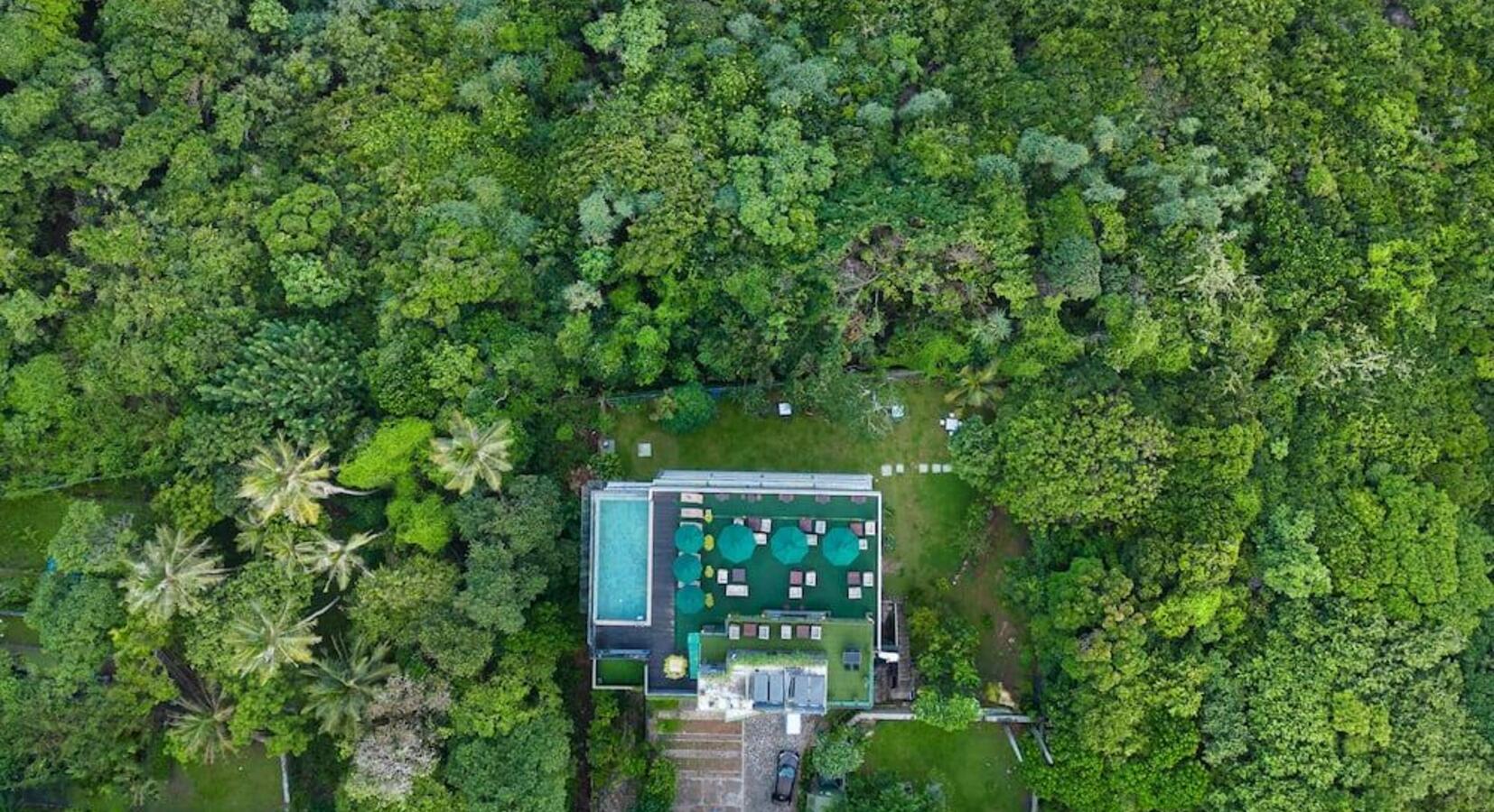 Aerial View of Hotel