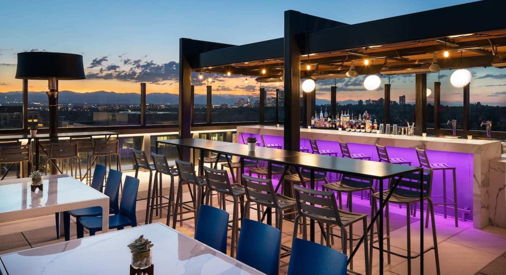 Rooftop bar