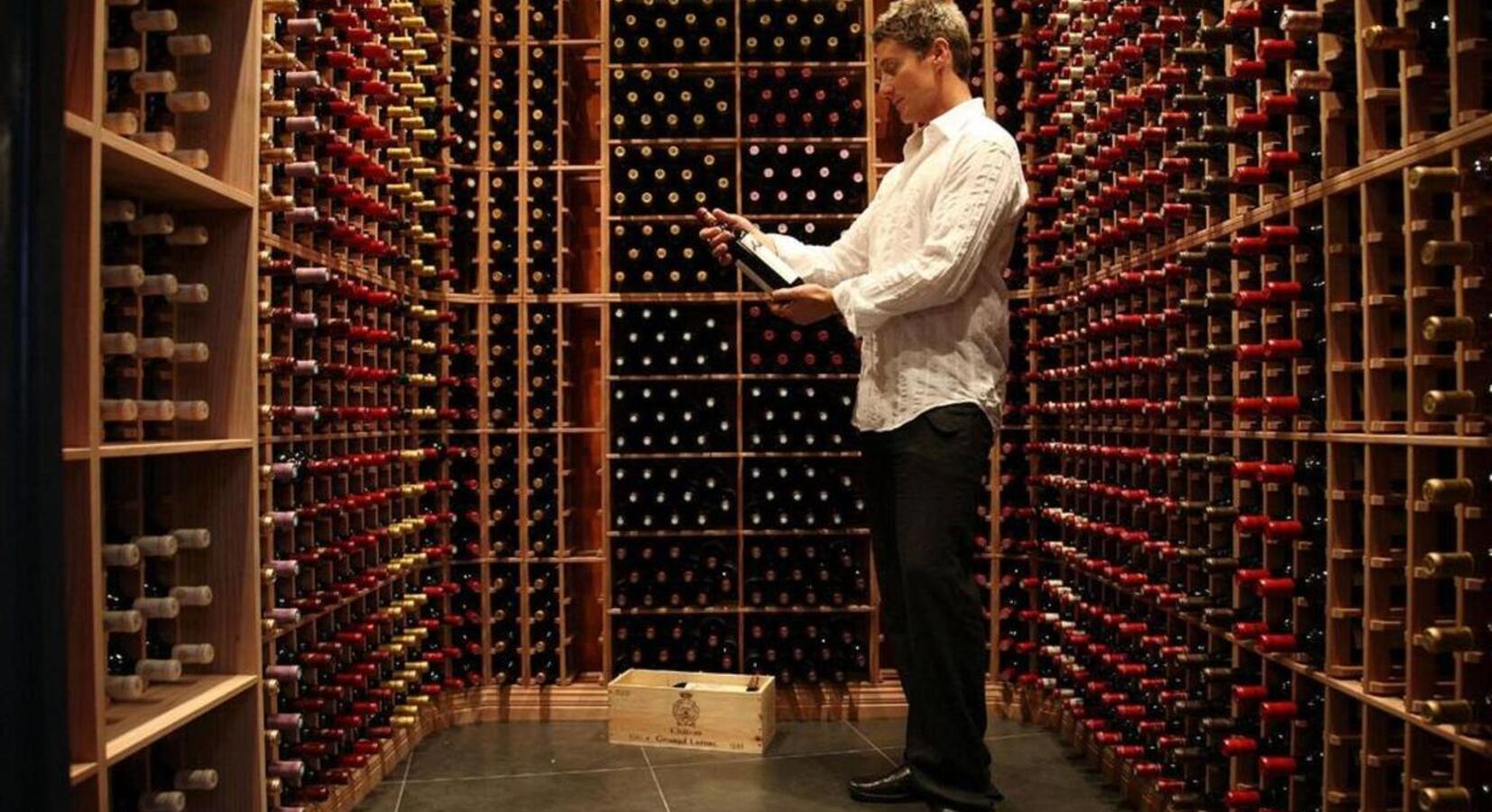 Extensive Wine Cellar