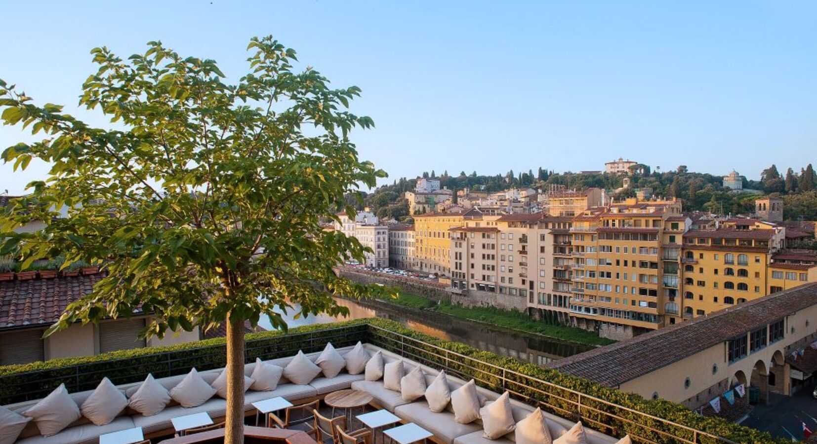 Roof Terrace and view